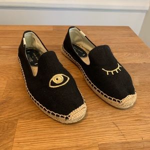 Soludos Eye & Lash espadrilles (Jason Polan)